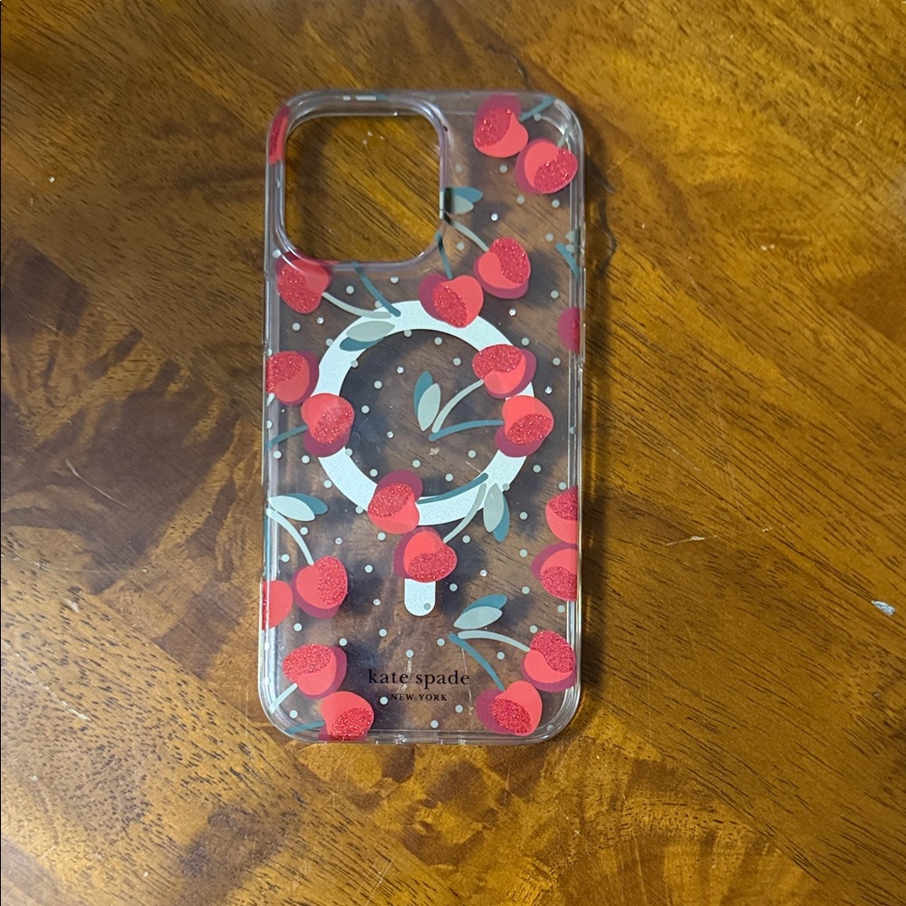 kate spade Red Floral iPhone 16 pro max case!!!